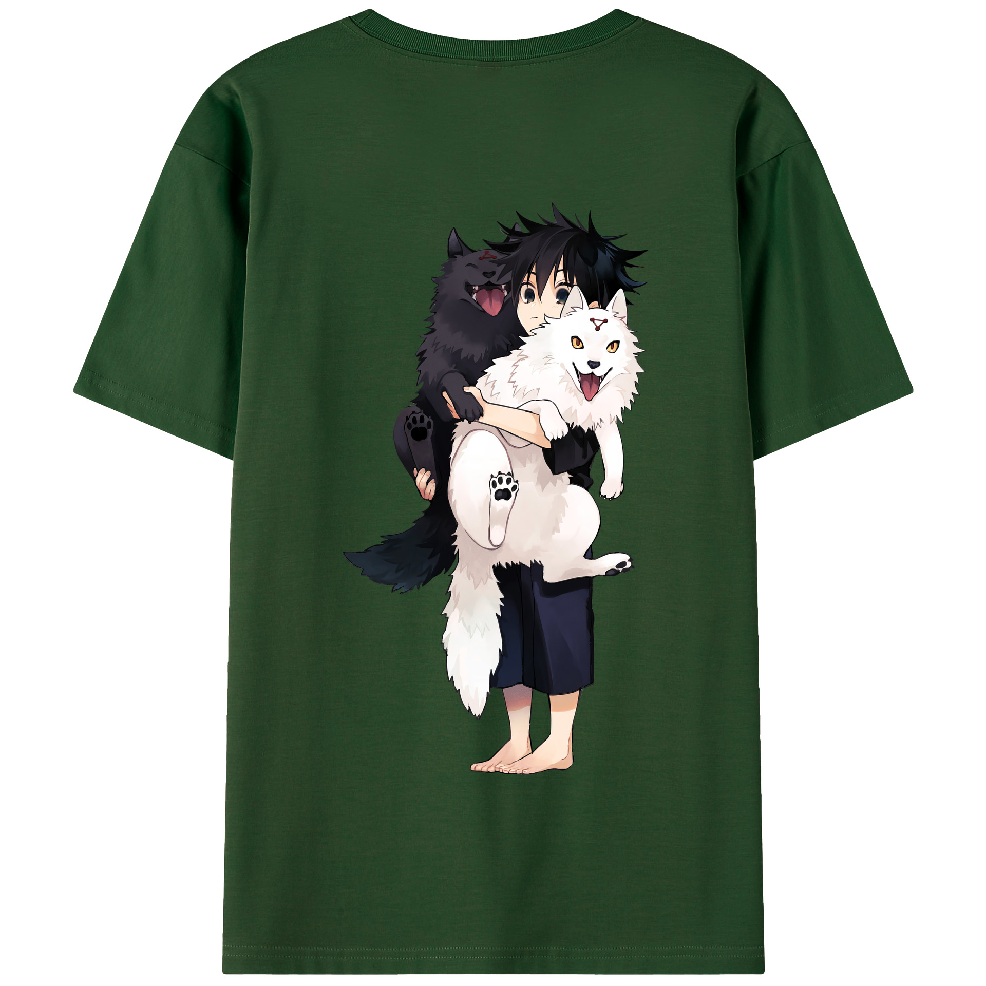 （画像用） 呪術廻戦 Jujutsu Kaisen 綿100％半袖Tシャツ（背面プリント）